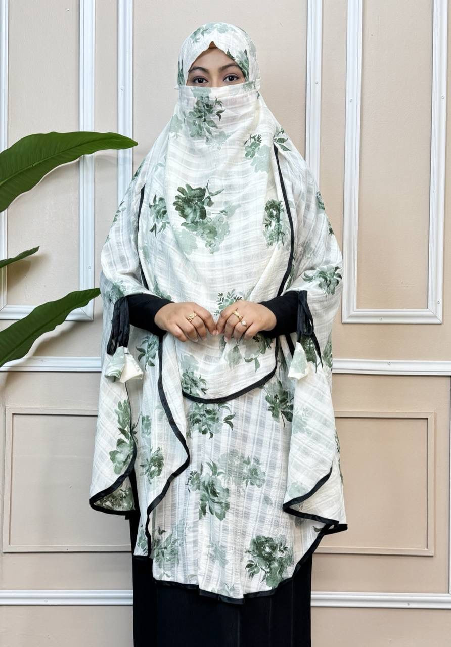 Amboos Check Hijab